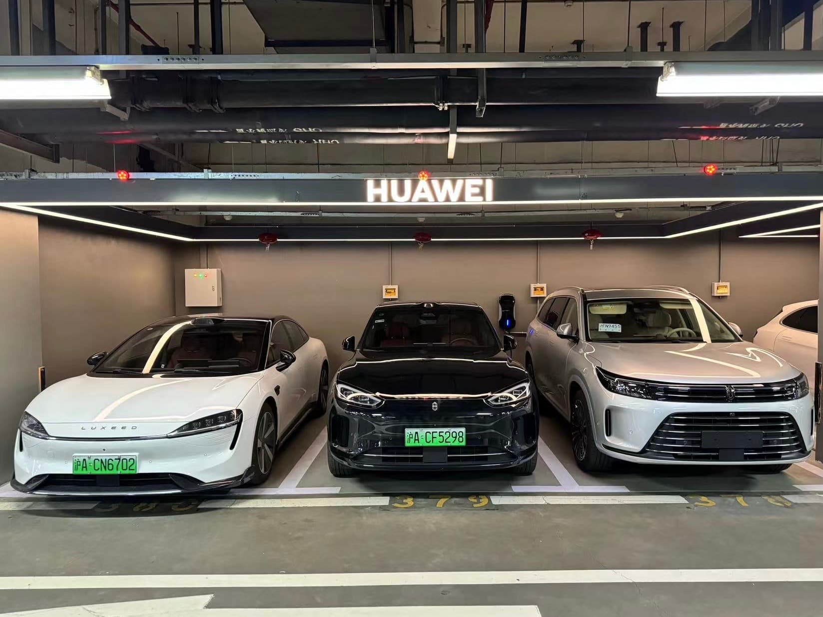 Luxeed S7, Aito M5 EV, and Aito M7